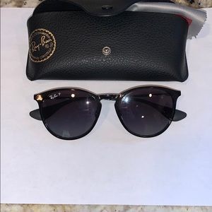 Ray-ban black erika polarized